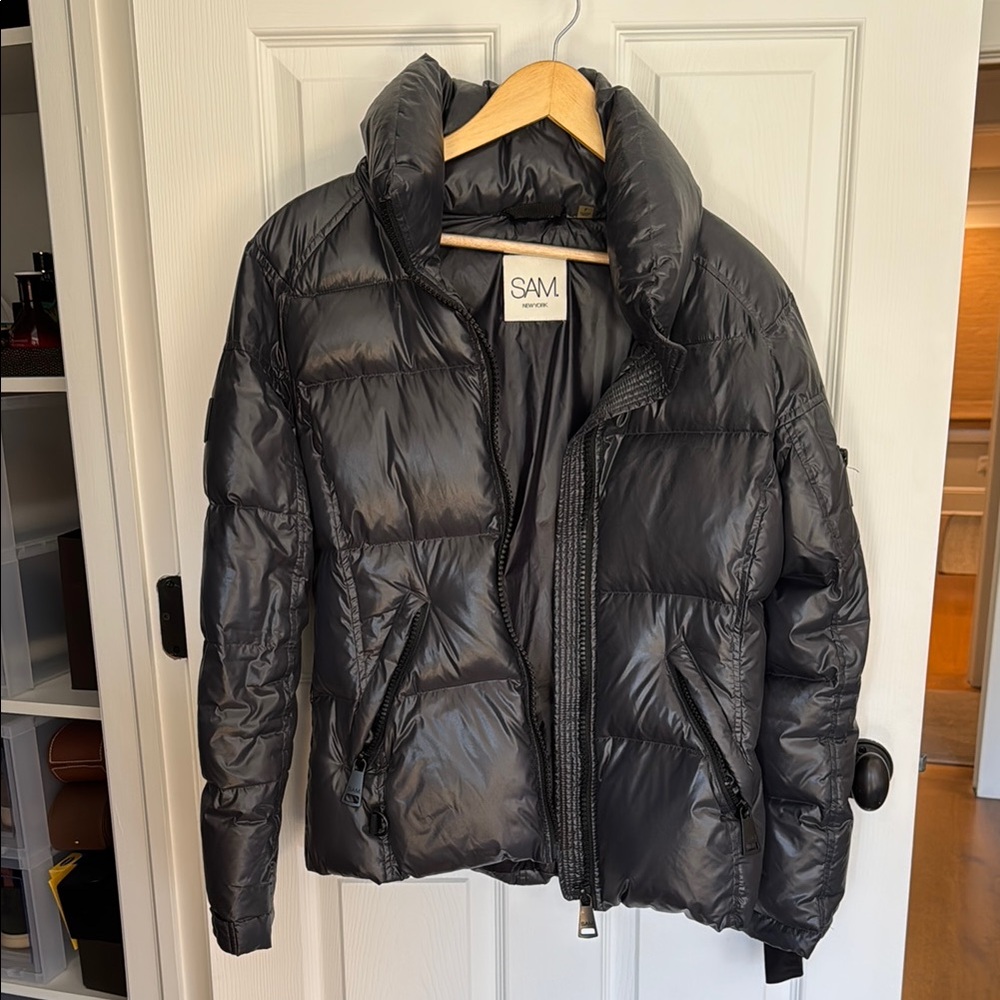SAM Black Puffer Jacket